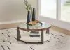Ashley Furniture T432-8 Frazwa - Round Cocktail Table - Multi