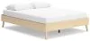 Ashley Furniture EB2444-113 Cabinella - Queen Platform Bed - Tan