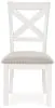 Ashley Furniture D642-01 Robbinsdale - Dining Upholstered Side Chair (Set of 2) - Antique White