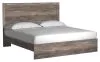 Ashley Furniture B2587/31/36/44/72/97 Ashley Furniture B2587/31/36/44/72/97 Ralinksi - 5 Pc. - Dresser, Mirror, Chest, King Panel Bed - Gray