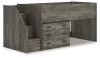 Ashley Furniture B4480B15 Frandern - Twin Loft Bed With Drawer Storage - Gray