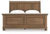 Ashley Furniture PCB779B15 Ashley Furniture PCB779B15 Feddinger - King Sleigh Bed - Medium Brown