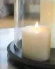 Ashley Furniture A2000846 Saskia - Candle Holder - Clear / Black