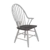 Liberty Furniture 139WH-C1000A Liberty Furniture 139WH-C1000A Farmhouse - Windsor Back Arm Chair - Two Tone White / Wood Tone
