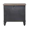 Liberty Furniture 615-BR62-B Americana Farmhouse - Bedside Chest With Charging Station - Black