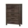 Furniture of America CM7382C Rexburg - Chest - Wire - Brushed Rustic Brown