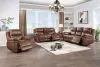 New Classic 22-5985B-3PM New Classic 22-5985B-3PM Ryland - Power P1 3 Piece Sofa & Loveseat & Recliner - Brown