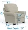 Jackson Furniture Industries 220127-2204/23 Magnolia - Accent Chair - Sky