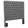 CoasterEssence 300621KEB1 Camille - Upholstered Eastern King Panel Headboard - Gray