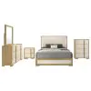Coaster Fine Furniture 215651Q-S5 Hyland - 5 Piece Queen Bedroom Set - Natural