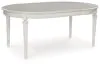 Benchcraft® D795/35/01(2)/60 Montelaine - 6 Pc. - Dining Room Extension Table, 4 Side Chairs, Server - Antique White