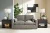 Benchcraft® 1170235 Dramatic - Loveseat - Granite