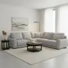 Liberty Furniture 6000SF-UPH-5PCSEC Liberty Furniture 6000SF-UPH-5PCSEC Blake - 5 Piece Sectional - Estero Smoke