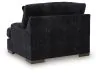 Benchcraft® 8040423 Whitmore Manor - Chair And A Half - Black Pearl