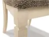 Ashley Furniture D647-01 Bolanburg - Dining UPH Side Chair (Set of 2) - Rake Back - Brown / Beige