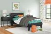 Ashley Furniture EB1865B1 Ashley Furniture EB1865B1 Socalle - Twin Panel Platform Bed - Black