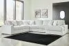 Ashley Furniture 25903S22 Ashley Furniture 25903S22 Stupendous - 6-Piece Sectional With RAF Corner Chaise - Alloy