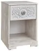 Ashley Furniture EB1811-191 Paxberry - One Drawer Night Stand - Whitewash