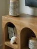 Ashley Furniture A4000664 Luzmanacy - Console Sofa Table - Natural Brown