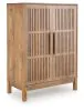 Ashley Furniture A4000698 Pellamour - Bar Cabinet - Natural Brown