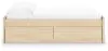 Ashley Furniture EB9632B14 Ashley Furniture EB9632B14 Onita - Full Platform Bed With 2 Side Storage - Natural