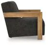 Ashley Furniture A3000799 Dorney - Accent Chair - Charcoal / Brown