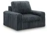 Ashley Furniture PC8680515P Ashley Furniture PC8680515P HamlinBay - Power Gliding Chaise - Gunmetal
