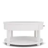 Riverside Furniture 30704 Rosalie - Round Cocktail Table - White