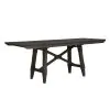 Liberty Furniture 152-CD-TRS Double Bridge - Trestle Table - Dark Chestnut