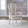 Liberty Furniture 244-C2501A Magnolia Manor - Splat Back Upholstered Arm Chair - Antique White