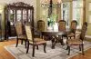 Furniture of America CM3557CH-RT-TABLE Medieve - Round Dining Table - Cherry