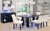 Furniture of America CM3559T Luminar - Glass - Insert Dining Table - Black