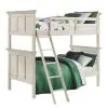 Intercon SM-BR-4560TT-RWH-C Intercon SM-BR-4560TT-RWH-C San Mateo Youth - Twin Over Twin Bunk Bed - Rustic White