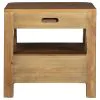 Coaster Fine Furniture 223322 Maderia - 2-Drawer Nightstand Bedside Table - Walnut