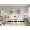 Riverside Furniture 30701 Rosalie - Spindle Round Coffee Table - White