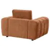 Coaster Fine Furniture 504953 Burnett - Chenille Upholstered Accent Chair - Burnt Orange