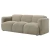 Coaster Fine Furniture 509814 Dorset - Fabric Upholstered Round Track Arm Sofa - Brown