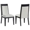 Coaster Fine Furniture 108233 Brookmead - Dining Side Chair (Set of 2) - Ivory / Black