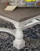 Ashley Furniture T814-1 Havalance - Rectangular Cocktail Table - Gray / White