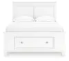 Ashley Furniture B680B25 Ashley Furniture B680B25 Fortman - Full Panel Storage Bed - White