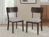 Ashley Furniture PCD607-07 Mallenette - Dining Upholstered Side Chair (Set of 2) - Merlot