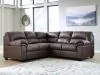 Ashley Furniture PC27705S1 Ashley Furniture PC27705S1 WillowBend - 2-Piece Sectional With RAF Sofa With Corner Wedge - Umber
