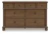 Ashley Furniture PCB824-31 Rowlenstown - Dresser - Brown