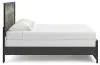 Ashley Furniture PCB1118B7 Ashley Furniture PCB1118B7 Broachmyn - King Panel Bed - Black / Gray