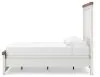 Benchcraft® B4615B3 Benchcraft® B4615B3 Savonport - Full Panel Bed - White / Brown