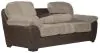 Jackson Furniture Industries 545523-1176/89-1921/36 McMahon - Sofa With Drop Down Table - Bark