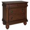 Liberty Furniture 589-BR-KCSDMCN Liberty Furniture 589-BR-KCSDMCN Rustic Traditions - 5 Piece Bedroom Set (California King Sleigh Bed, Dresser & Mirror, Chest, Nightstand) - Rustic Cherry
