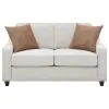 CoasterElevations 552061-S3 Christine - 3 Piece Upholstered Sloped Arm Sofa Set - Beige