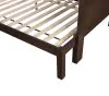 Furniture of America CM-BK658WN-TF-BED Stamos - Twin / Full Bunk Bed - Walnut