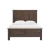 Intercon TR-BR-3665QS-DWS-C Intercon TR-BR-3665QS-DWS-C Transitions - Queen Storage Bed - Driftwood / Sable
